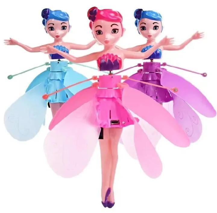 Magic Flying Fairy Princess Doll – USB Rechargeable Gesture Sensing Toy for Kids