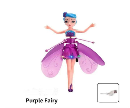 Magic Flying Fairy Princess Doll – USB Rechargeable Gesture Sensing Toy for Kids