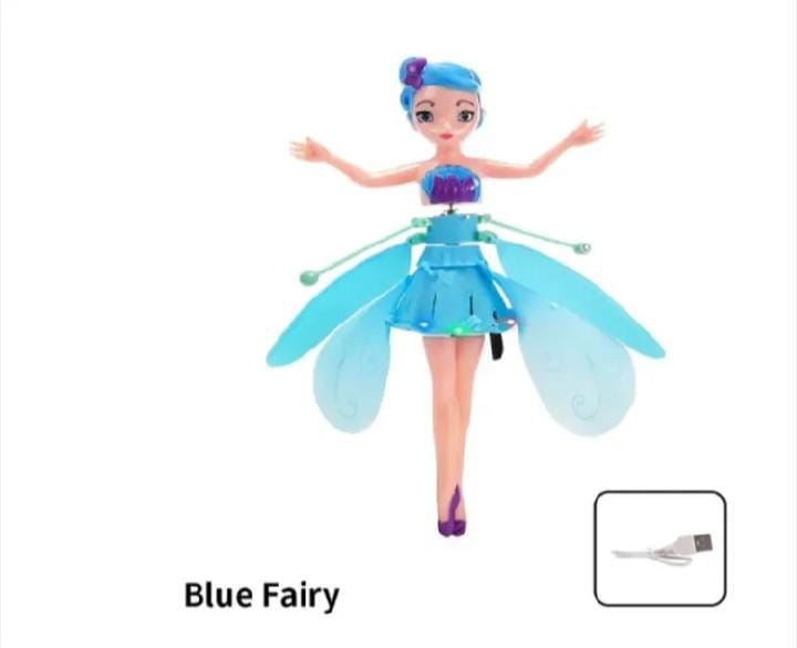 Magic Flying Fairy Princess Doll – USB Rechargeable Gesture Sensing Toy for Kids