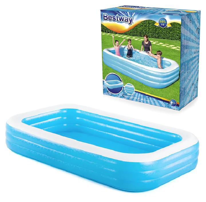 Bestway 54009 Inflatable Pool – 10ft Kids & Family Pool