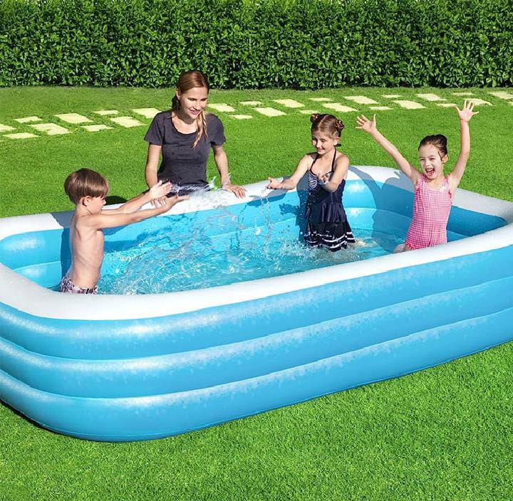 Bestway 54009 Inflatable Pool – 10ft Kids & Family Pool